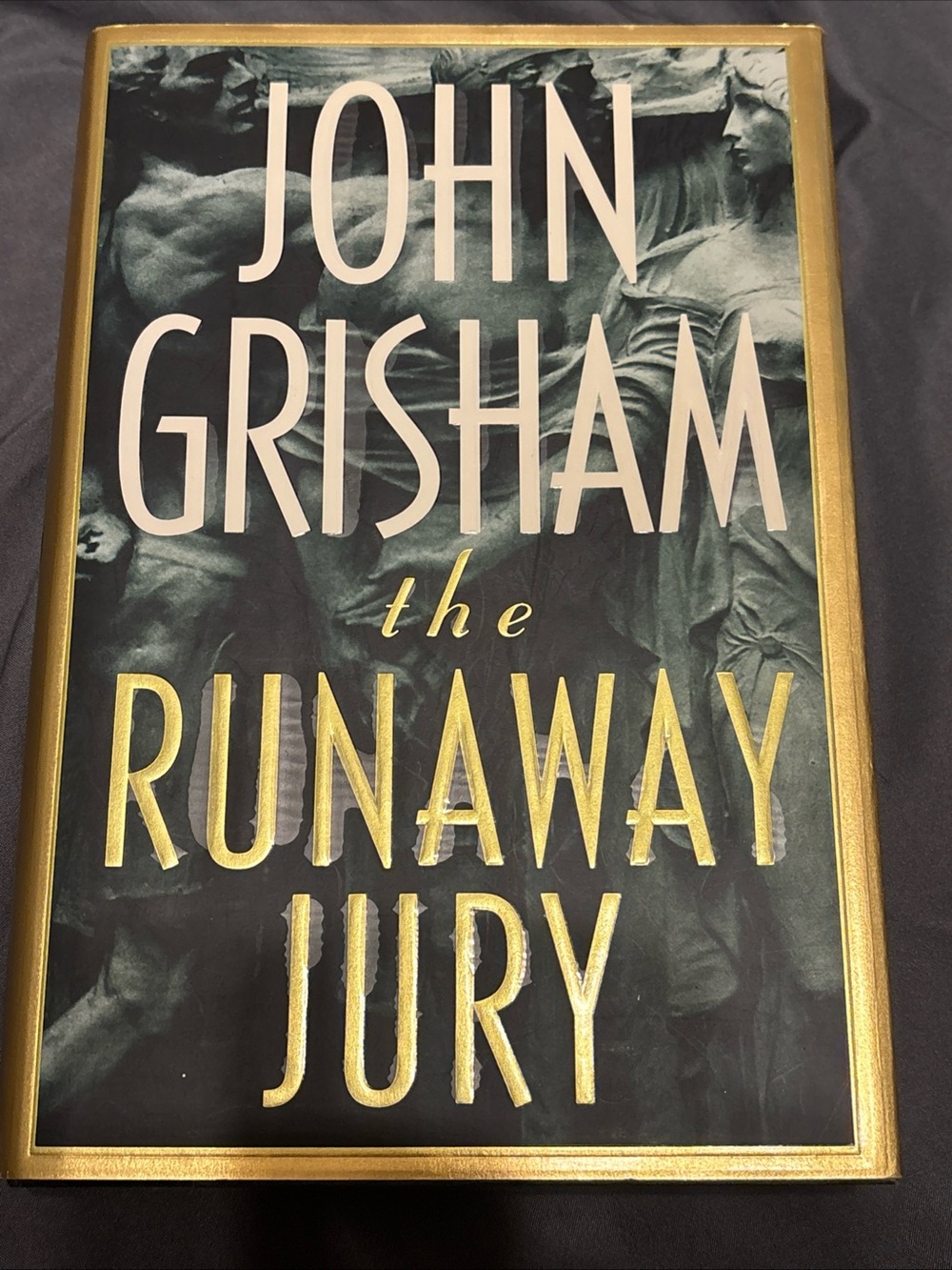 John Grisham The Runaway Jury Decorative Coffee Table Book - Black & Gold